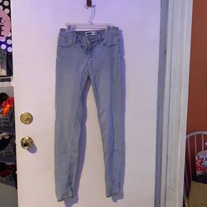 light non ripped jeans